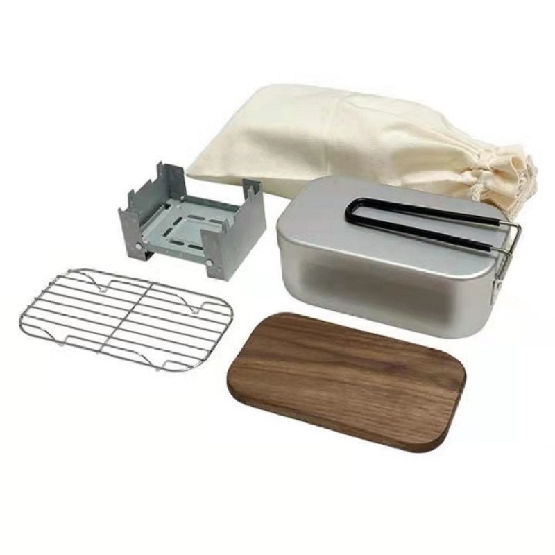 Outdoor Aluminium Mess Kit, St – Camping Cooking Mess Kit recenzja i cena