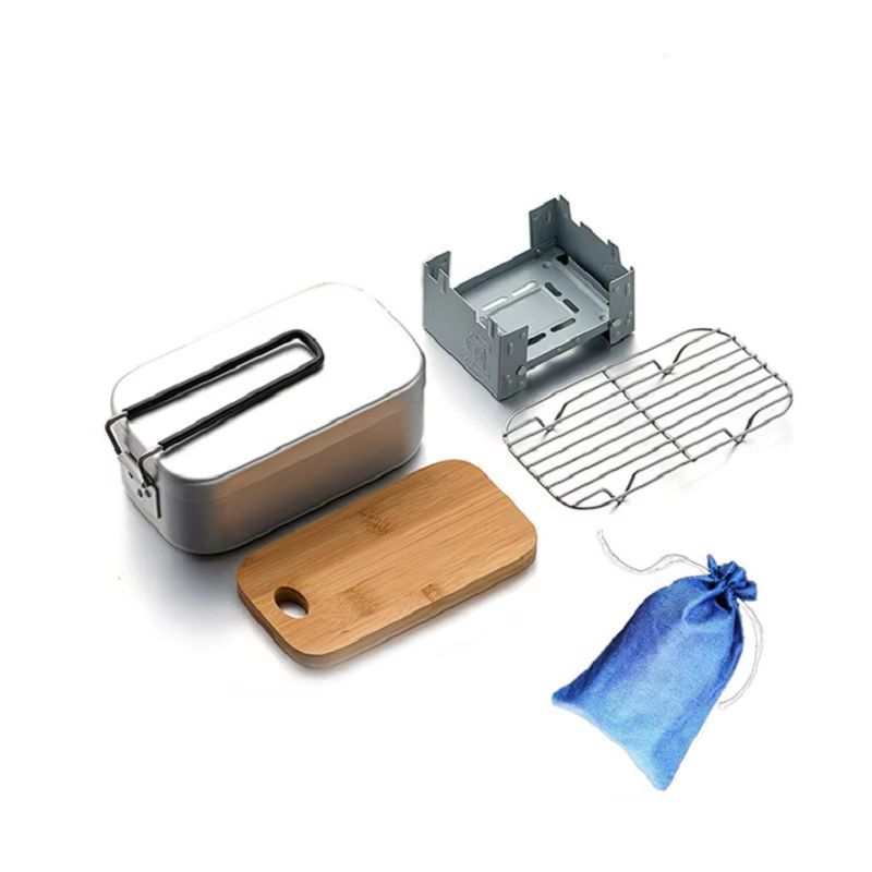 Outdoor Aluminium Mess Kit, St – Camping Cooking Mess Kit recenzja i cena