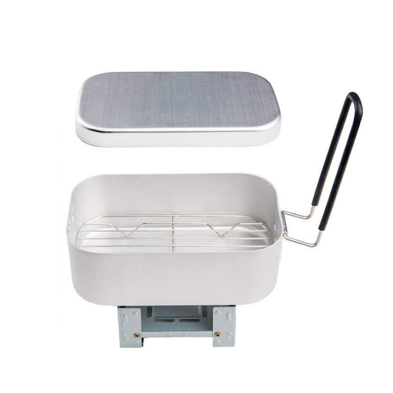 Outdoor Aluminium Mess Kit, St – Camping Cooking Mess Kit recenzja i cena