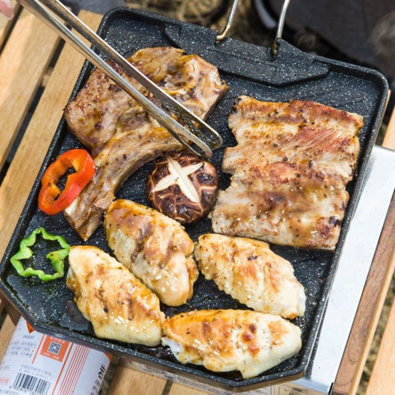 Outdoor camping barbecue pan H – Camping Cooking Heater recenzja i cena