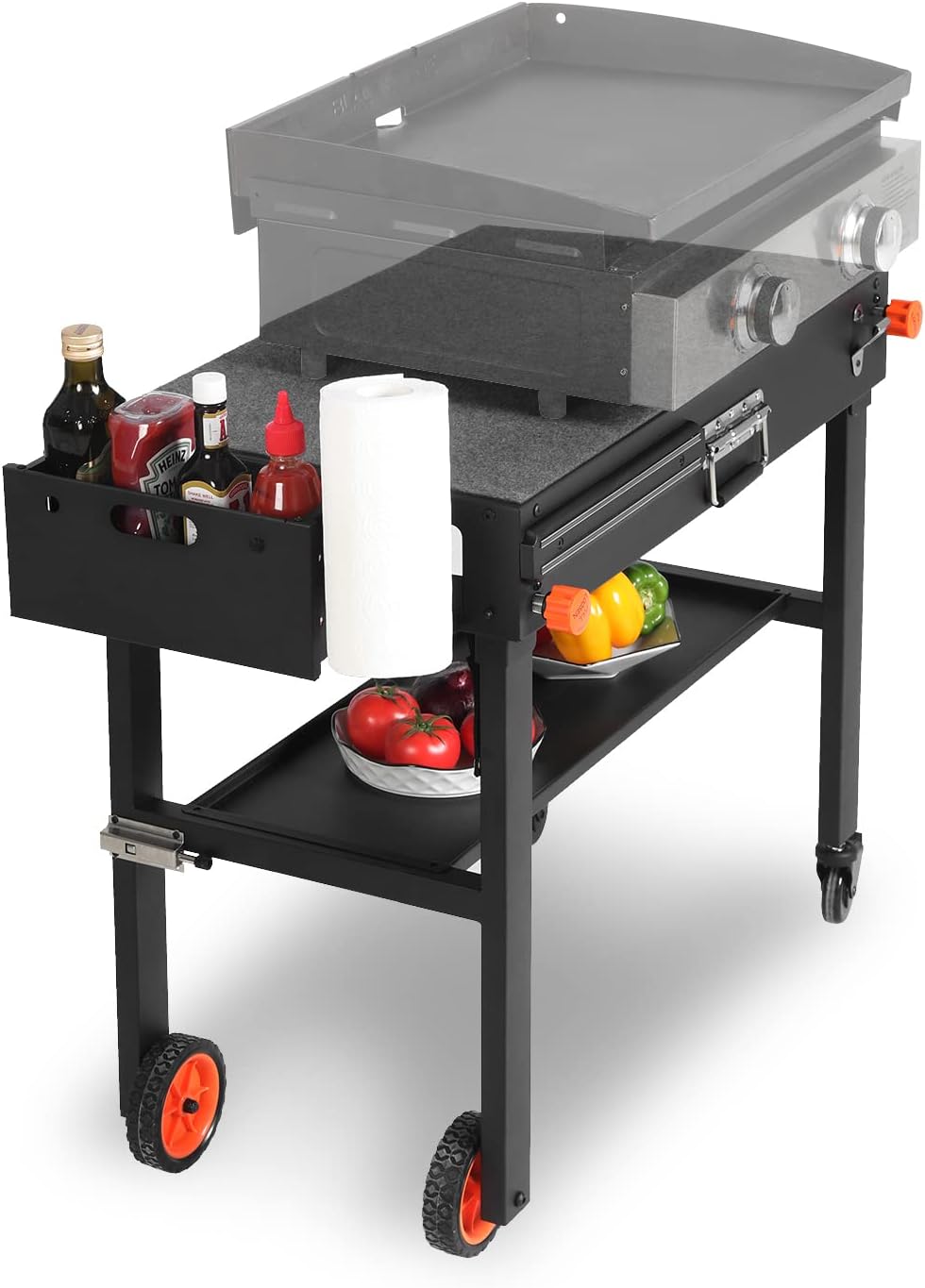 Portable Folding Grill Table W – Camping Cooking Caddy recenzja i cena