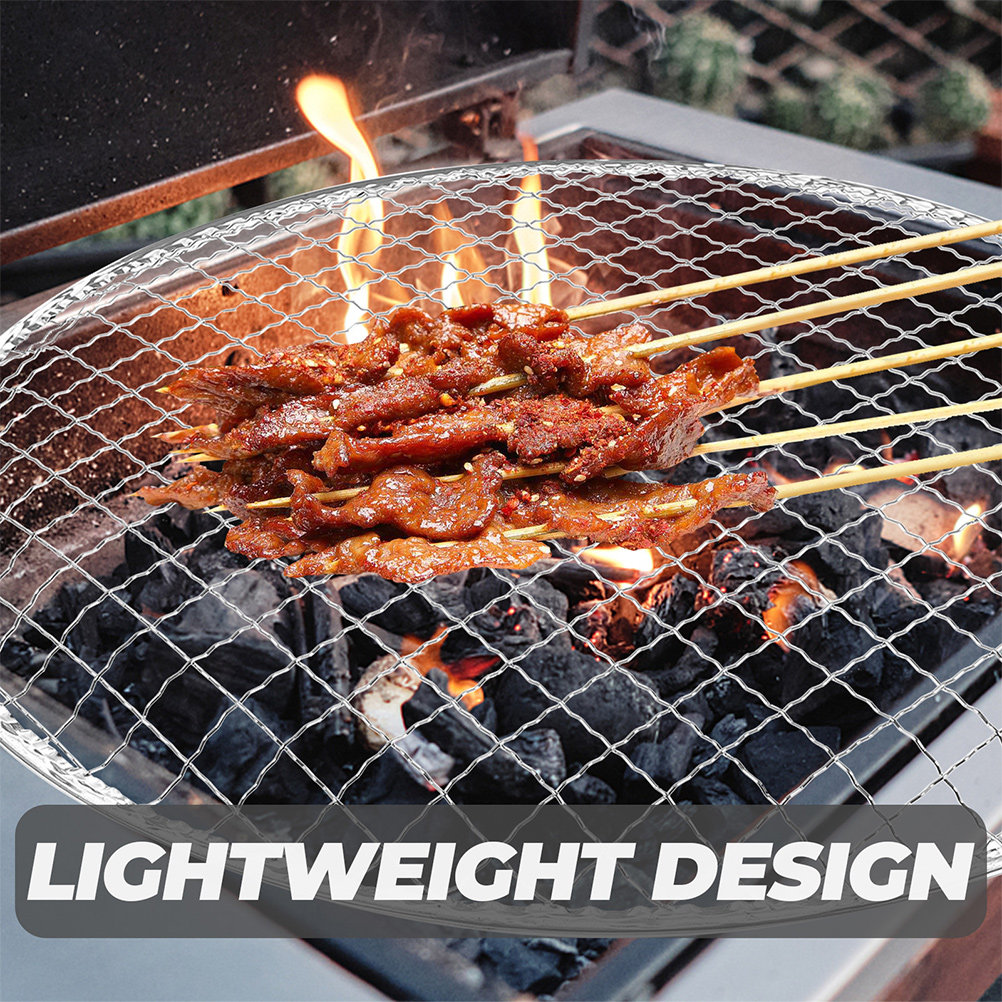 10Pcs Bbq Grill Mesh Round Coo – Camping Cooking Grate recenzja i cena
