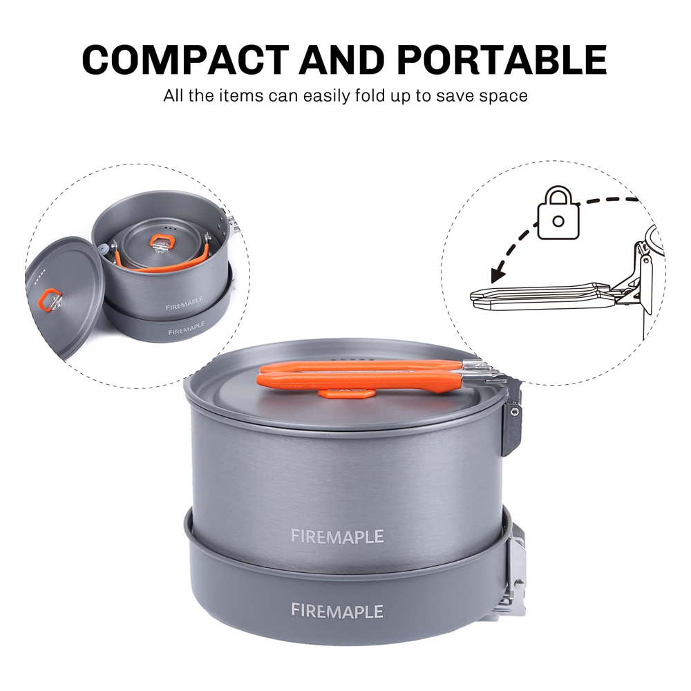 Fire Maple Camping Cookware Ut – Camping Cooking Full Set recenzja i cena