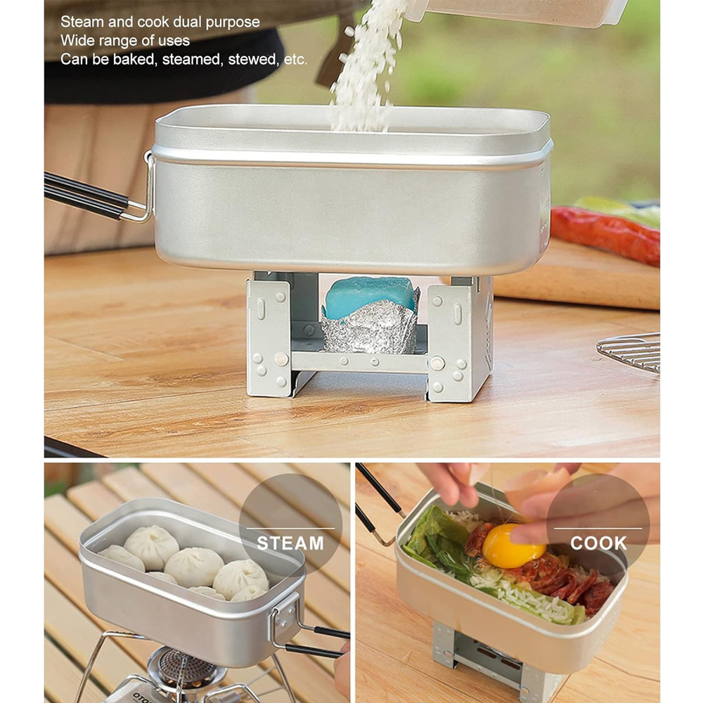 Foldable Bento Box Handle, Lun – Camping Cooking Equipment recenzja i cena