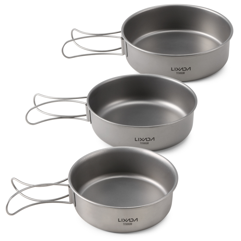 Lixada Titanium Bowls Ultralig – Mess Kit Titanium recenzja i cena