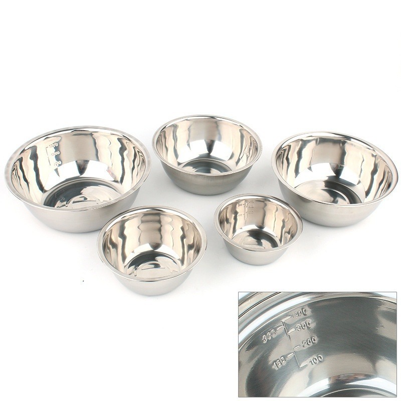 5pcs/set Stainless Steel Mixin – Nesting Camping Cooking Set recenzja i cena