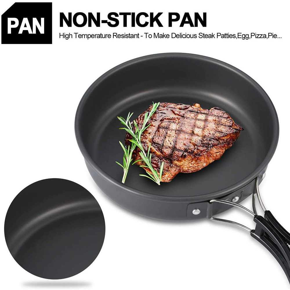 Outdoor camping cookware set m – Camping Cooking Equipment recenzja i cena