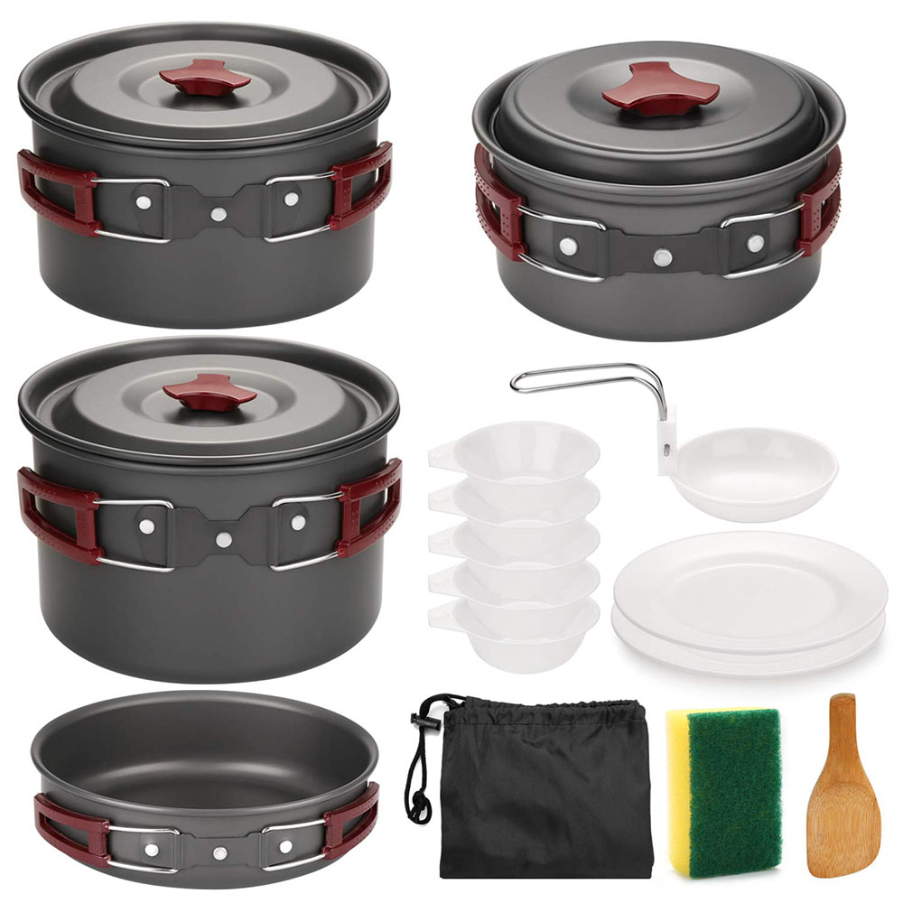 Outdoor Camping Cookware Kit N – Camping Cooking Full Set recenzja i cena