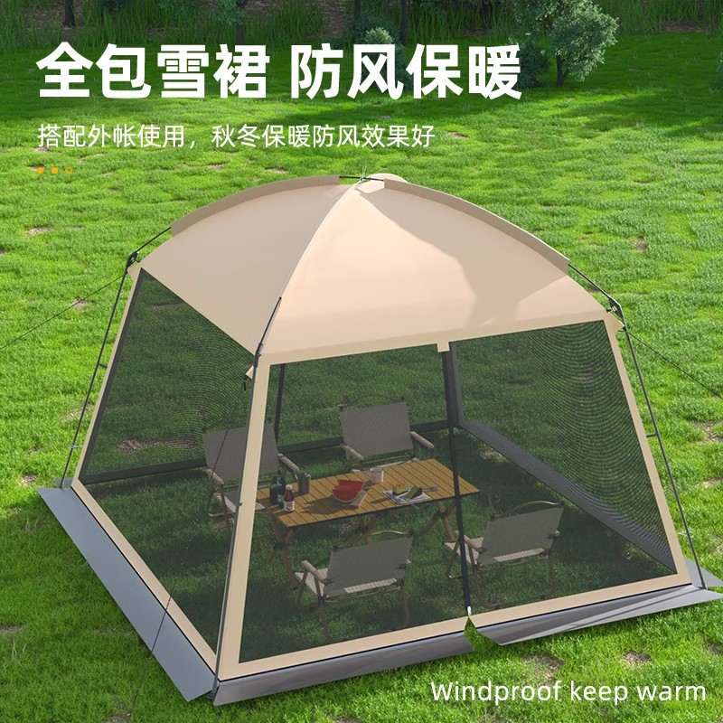 Outdoor mesh camping tent perg – Camping Cooking Awning recenzja i cena