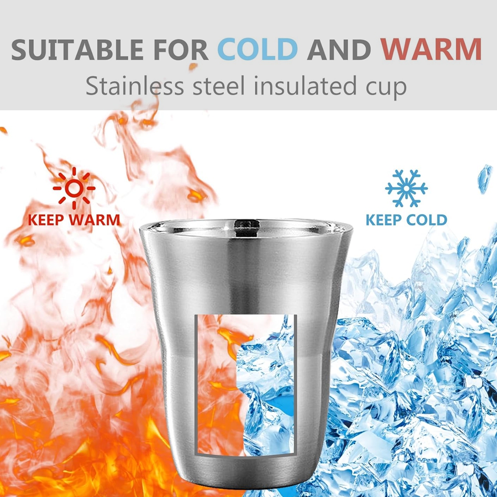 2/3 Pack Metal Cups 8 OZ Stain – Camping Cooking Pot recenzja i cena