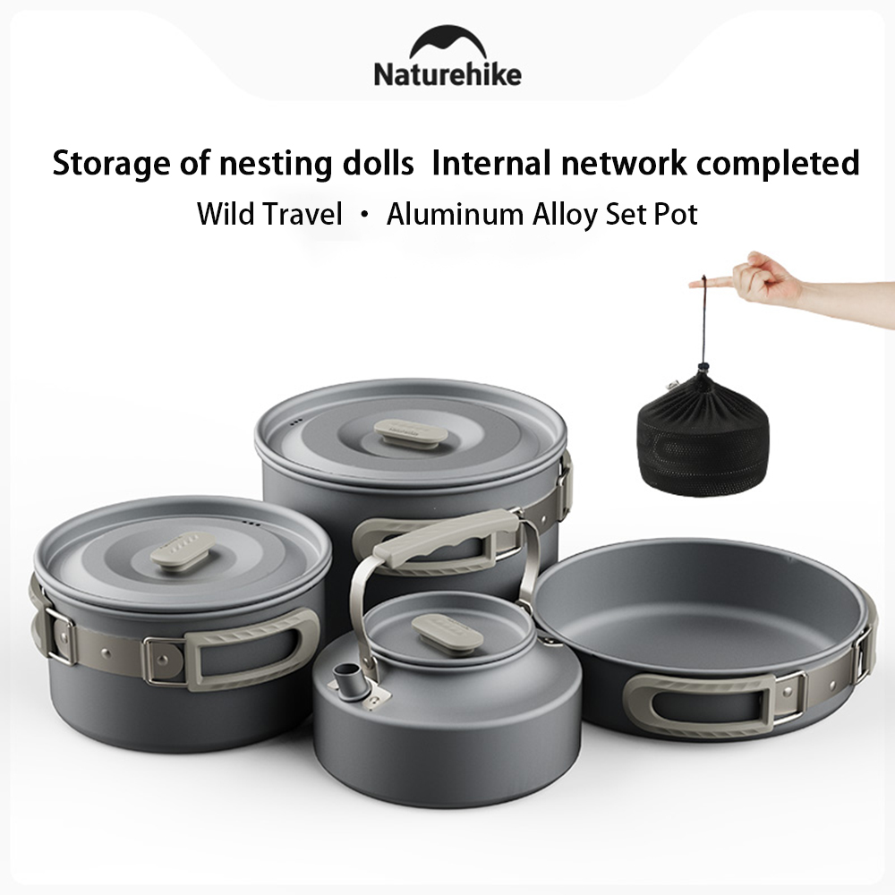 Naturehike Outdoor Pot Set,Cam – Camping Cooking Pot recenzja i cena