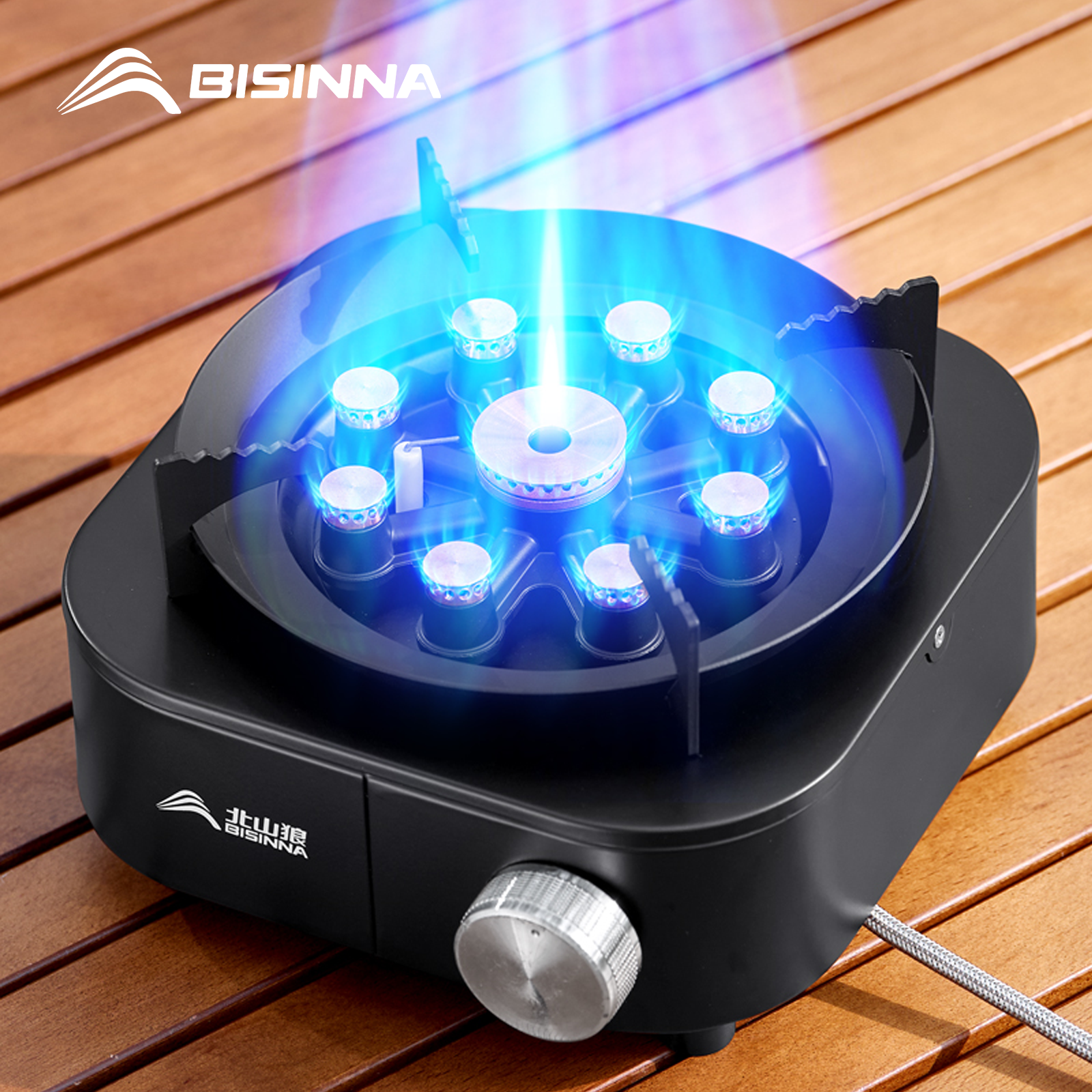 BISINNA Portable Camping Gas S – Camping Cooking Heater recenzja i cena