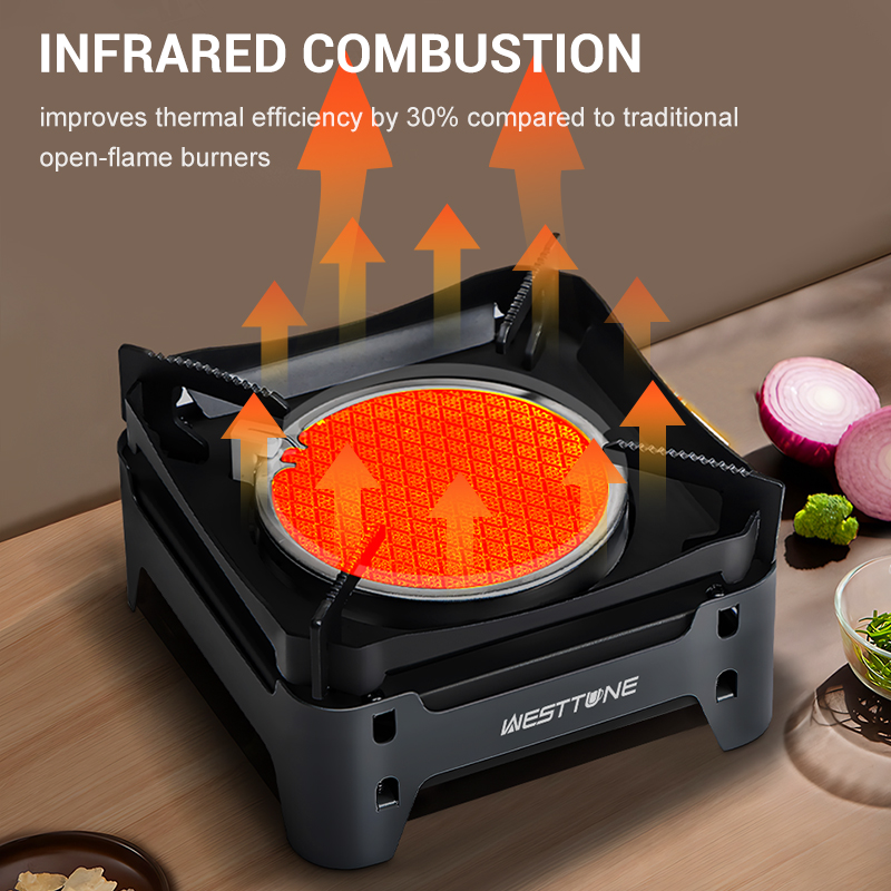 WESTTUNE Outdoor Infrared Comb – Camping Cooking No Gas recenzja i cena