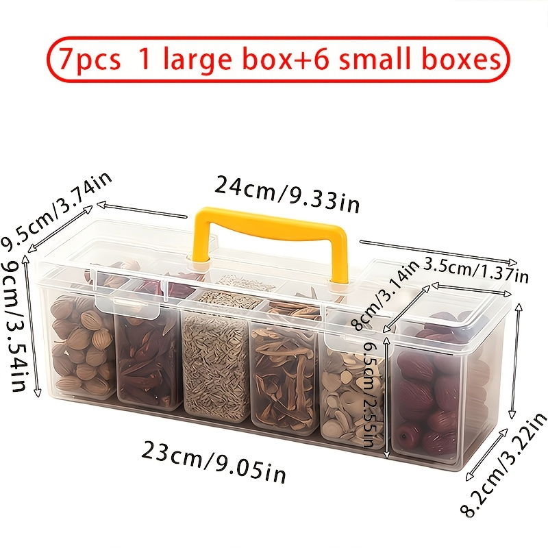 7Pcs Airtight Spice Container  – Camping Cooking Food recenzja i cena