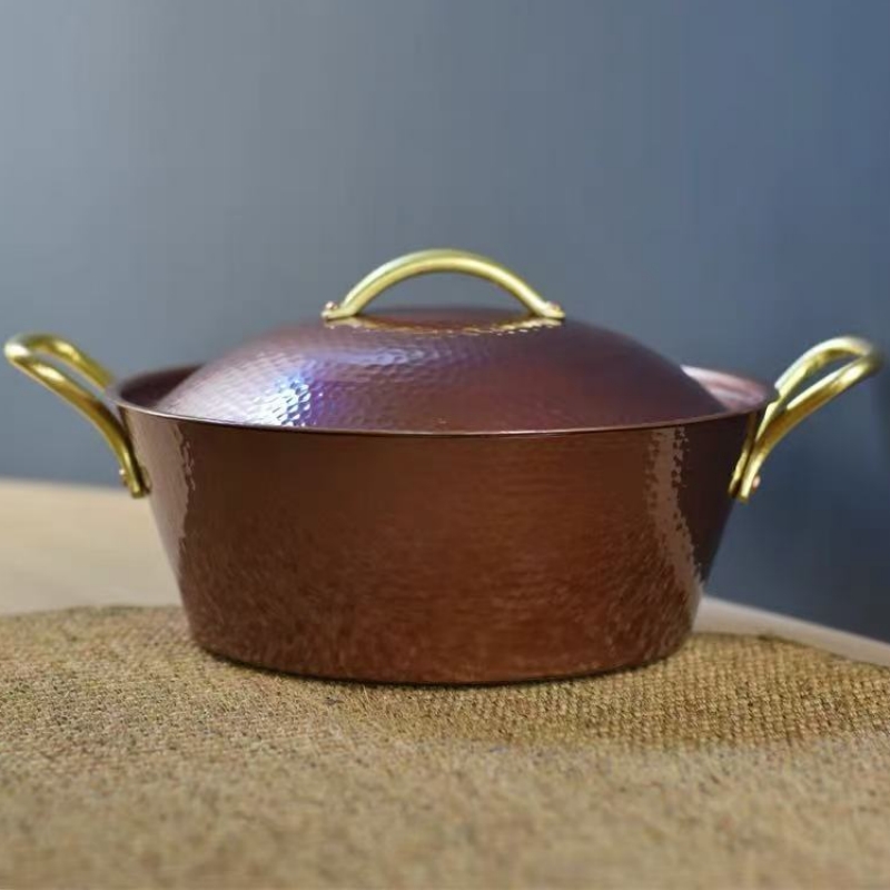 Handcrafted Vintage Copper Pot – Camping Cooking Pot recenzja i cena