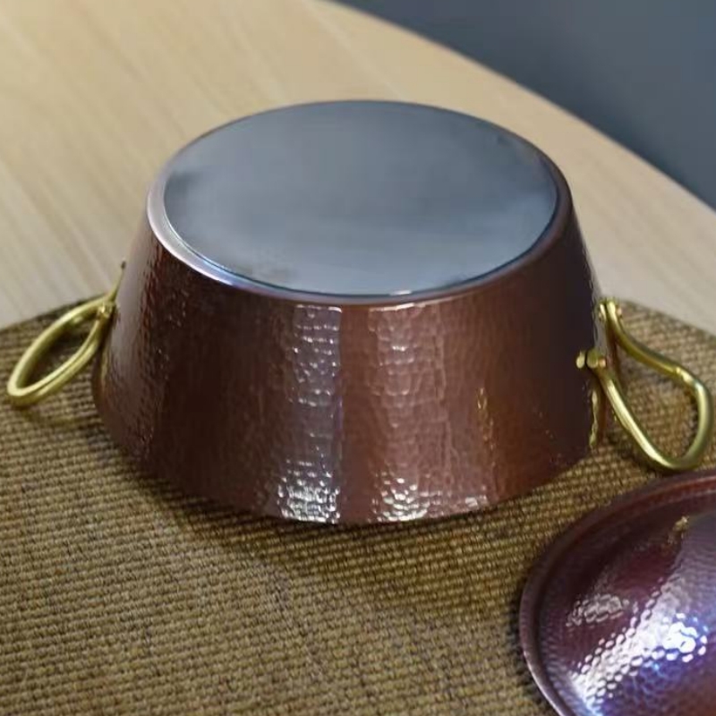 Handcrafted Vintage Copper Pot – Camping Cooking Pot recenzja i cena