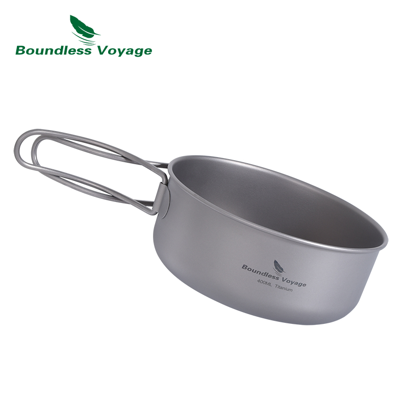 Boundless Voyage Titanium Pot  – Camping Cooking Mess Kit recenzja i cena
