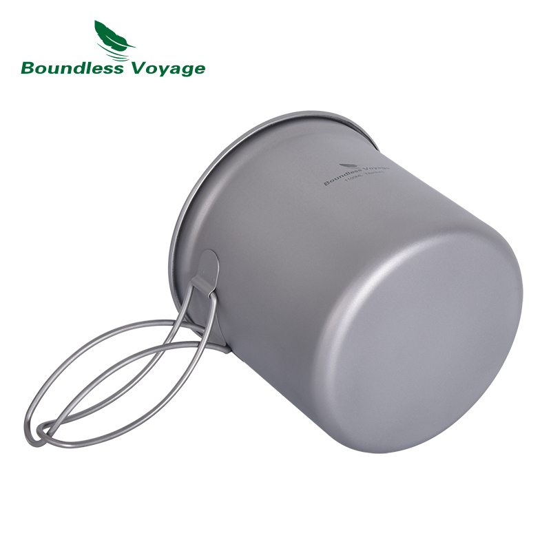 Boundless Voyage Titanium Pot  – Camping Cooking Mess Kit recenzja i cena