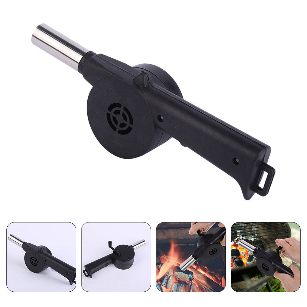 Manual Blower Black Hand Crank – Camping Cooking Fire recenzja i cena