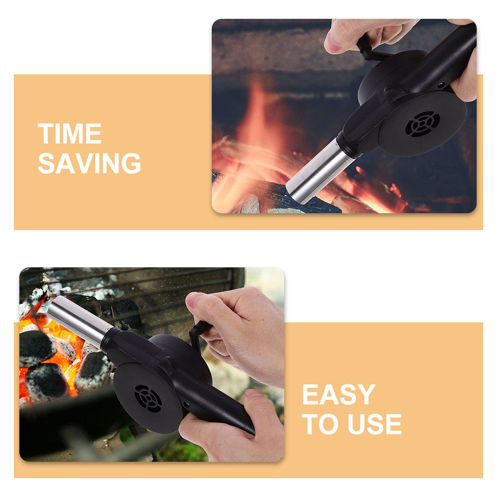 Manual Blower Black Hand Crank – Camping Cooking Fire recenzja i cena