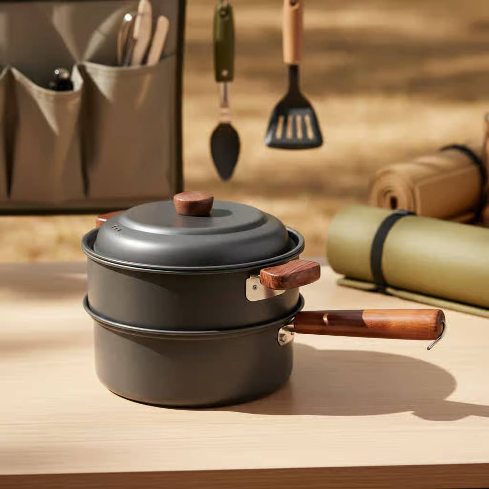 3 L 3L Outdoor Cooking Pot Lig – Nesting Camping Cooking Set recenzja i cena