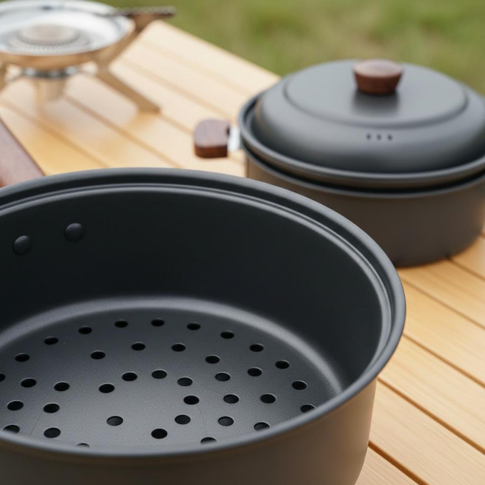 3 L 3L Outdoor Cooking Pot Lig – Nesting Camping Cooking Set recenzja i cena